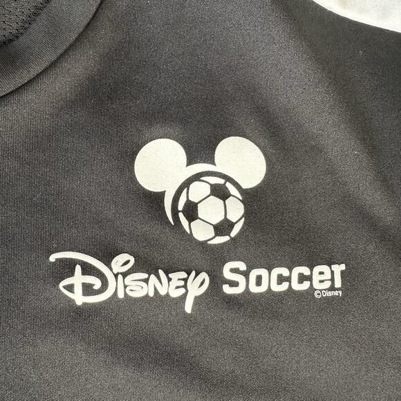 Puma Disney Soccer Jersey Black Gray Men's XL Mickey Mouse Graphic - Picture 2 of 7
